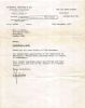Ivy Esmural WILLIE - letter from accountant acting for her (now bankrupt) employer.