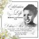 Delores Authlyn MCLAGGAN death memorial invitation.