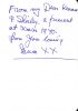 Message hand-written by Rose in King James Bible given as Chrtistmas gift to son Ken and daughter-in-law Shirley for Christmas in December 1970. Message hand-written by Rose in King James Bible given as Chrtistmas gift to son Ken and daughter-in-law Shirley for Christmas in December 1970.