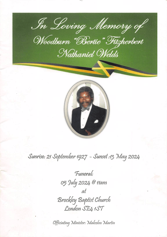 Hubert Nathaniel WELDS