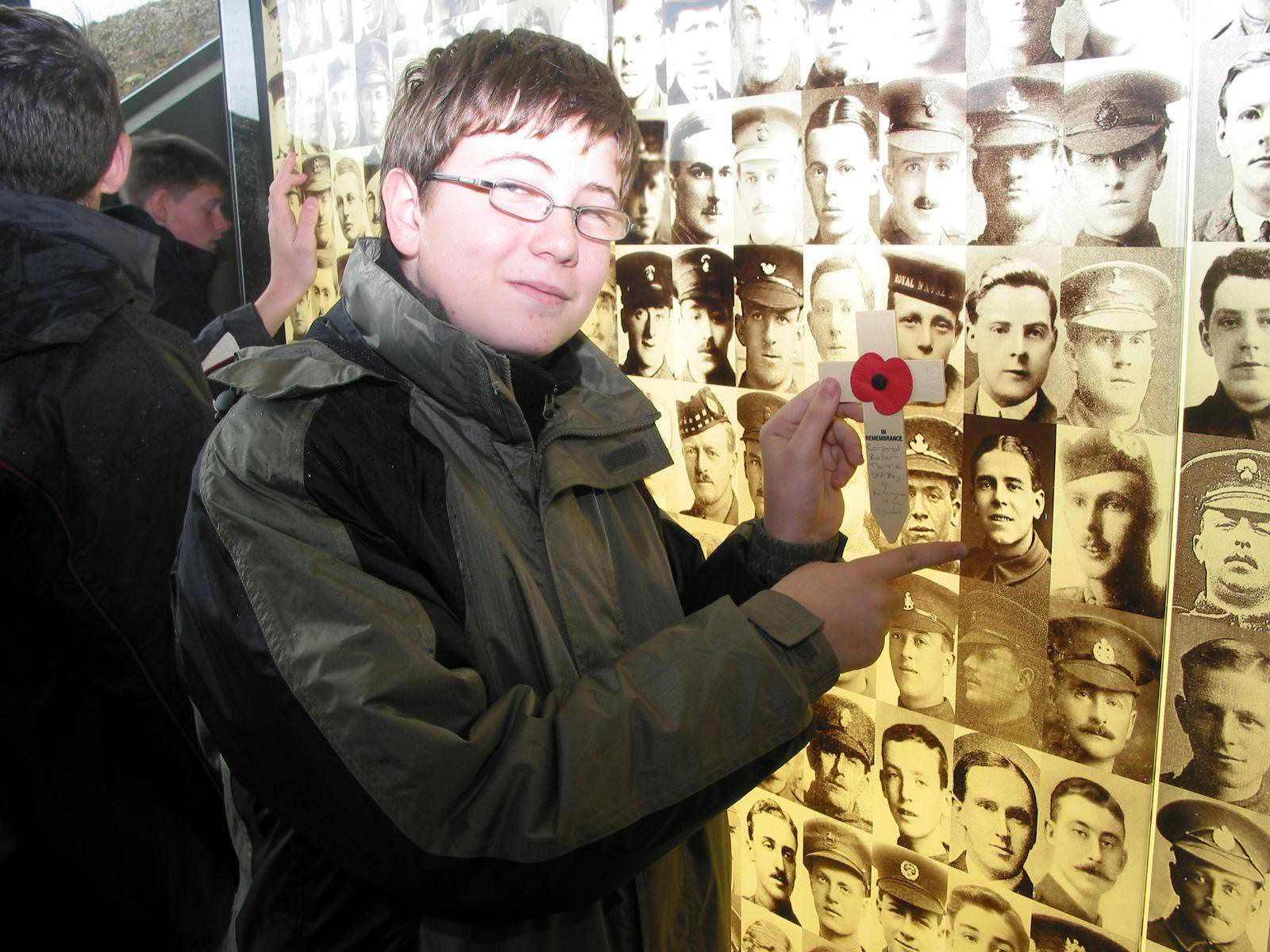 Nottingham High School student James Banks, identifying Robert Thrale on 16 October 2004