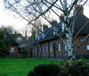 Thrale Almshouses, Polworth Road, c.1985